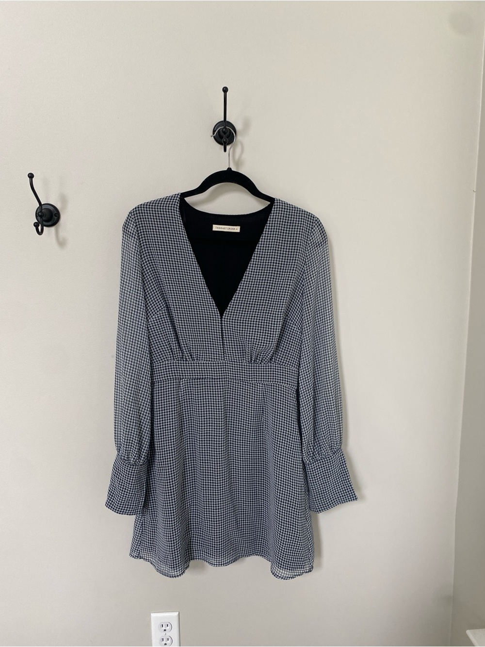 Revolve THE-EAST ORDER Houndstooth Mini Dress Medium